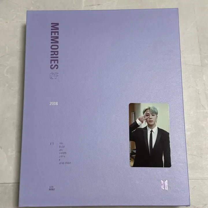[BUNJANG] BTS Memories 2018 DVD / 방탄소년단 BTS Memories 메모리즈 DVD 2018 지민 포카