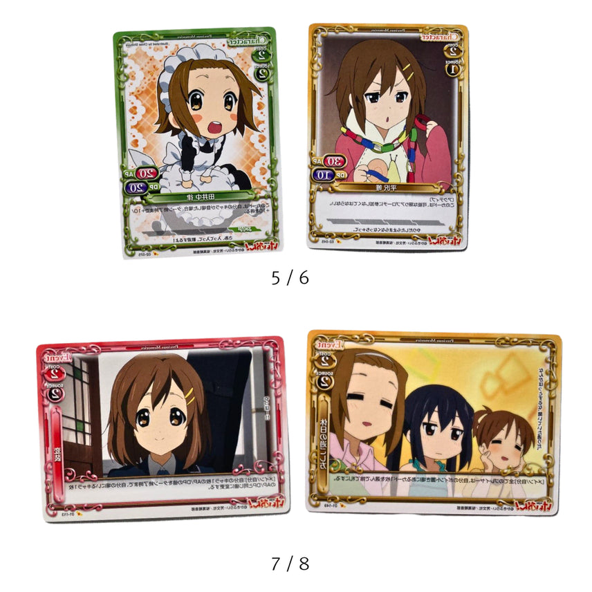 [BUNJANG] K-ON! Precious Memories Card Set / 케이온 프레셔스 메모리즈 카드 [3]