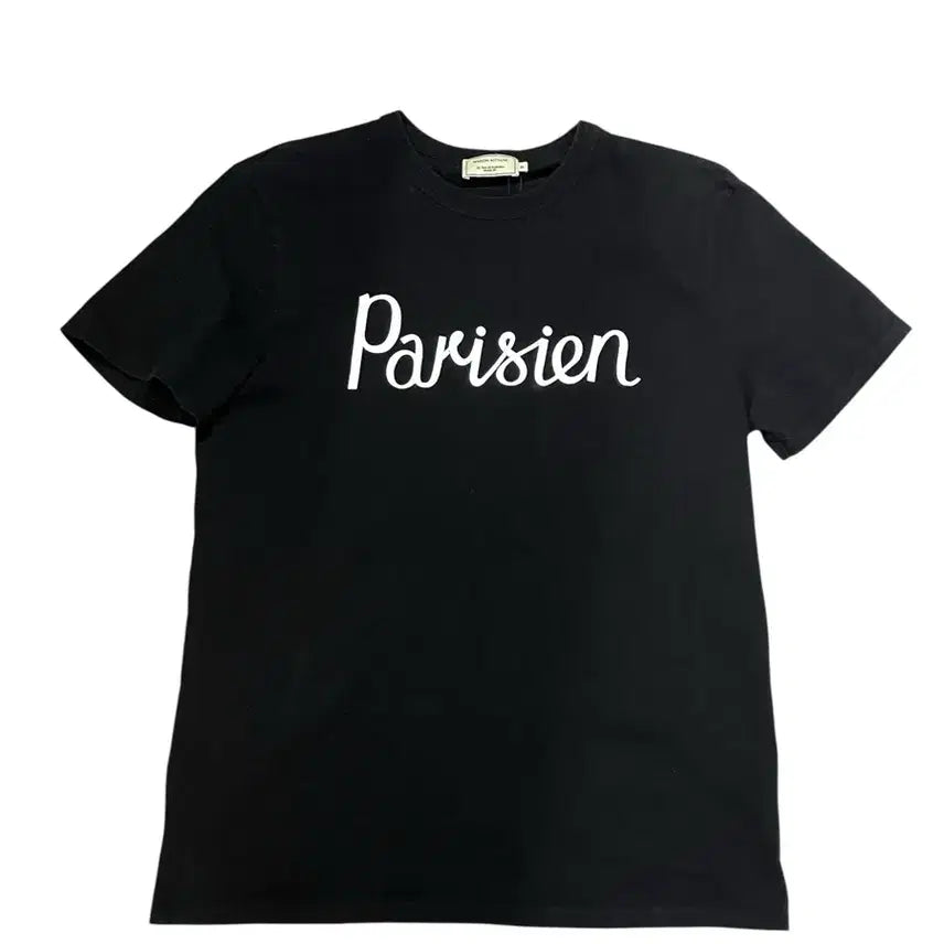 [BUNJANG] Maison Kitsune Printed T-shirt Black M / 메종키츠네 프린팅 반팔 티셔츠 블랙 M   