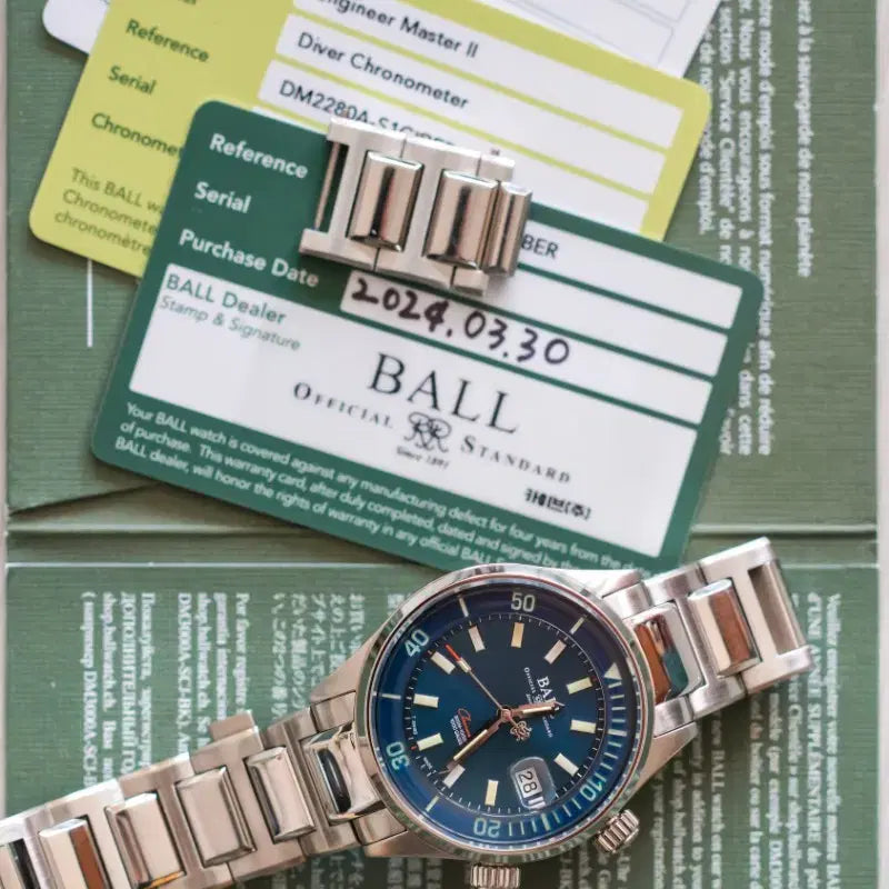[BUNJANG] Ball Watch Engineer Master II Diver Automatic Watch / 볼워치 엔지니어 마스터 II 다이버 오토매틱 시계