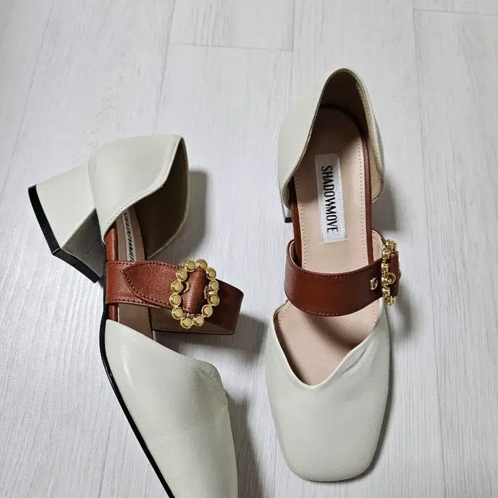 [BUNJANG] Shadowmove Ivory Leather Sandals / (새상품) 양가죽 수제화 샌들 220사이즈
