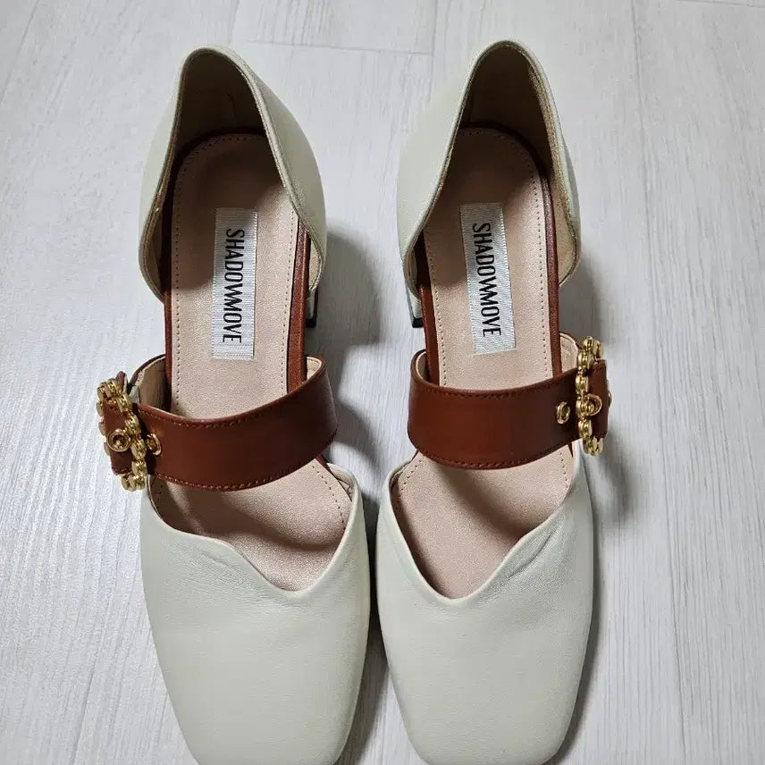 [BUNJANG] Shadowmove Ivory Leather Sandals / (새상품) 양가죽 수제화 샌들 220사이즈