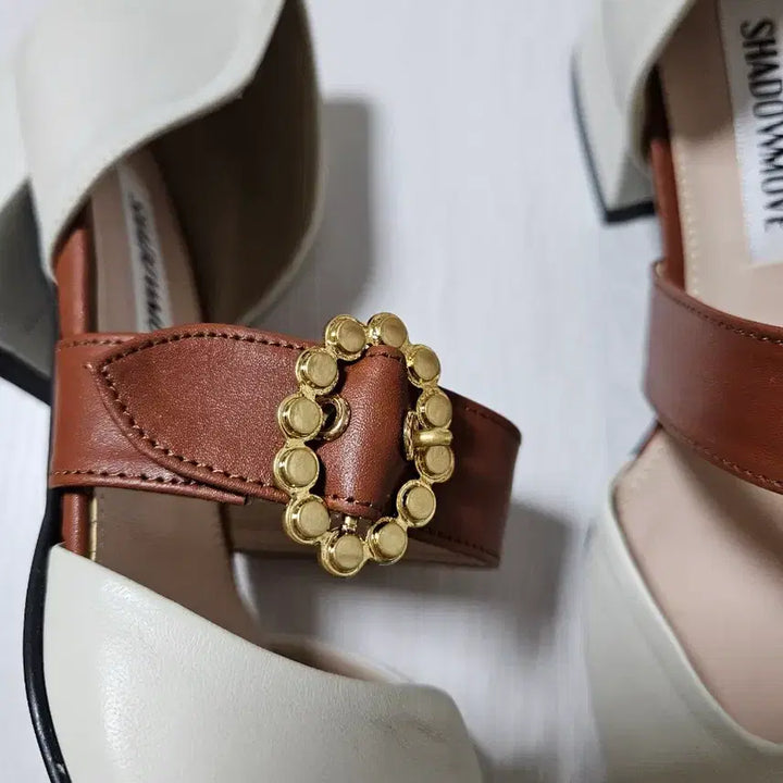 [BUNJANG] Shadowmove Ivory Leather Sandals / (새상품) 양가죽 수제화 샌들 220사이즈