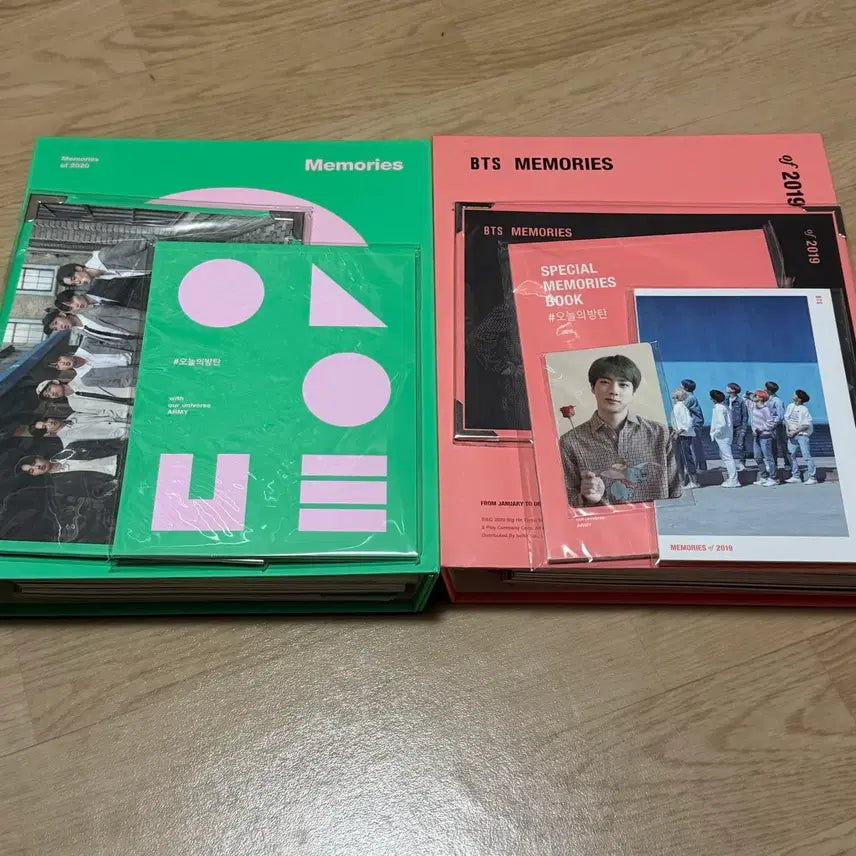 [BUNJANG] BTS Jin Memories 2019/2020 Bundle Set / 급처)BTS 방탄 메모리즈 일괄 양도 석진 포카 2019/2020 풀세트