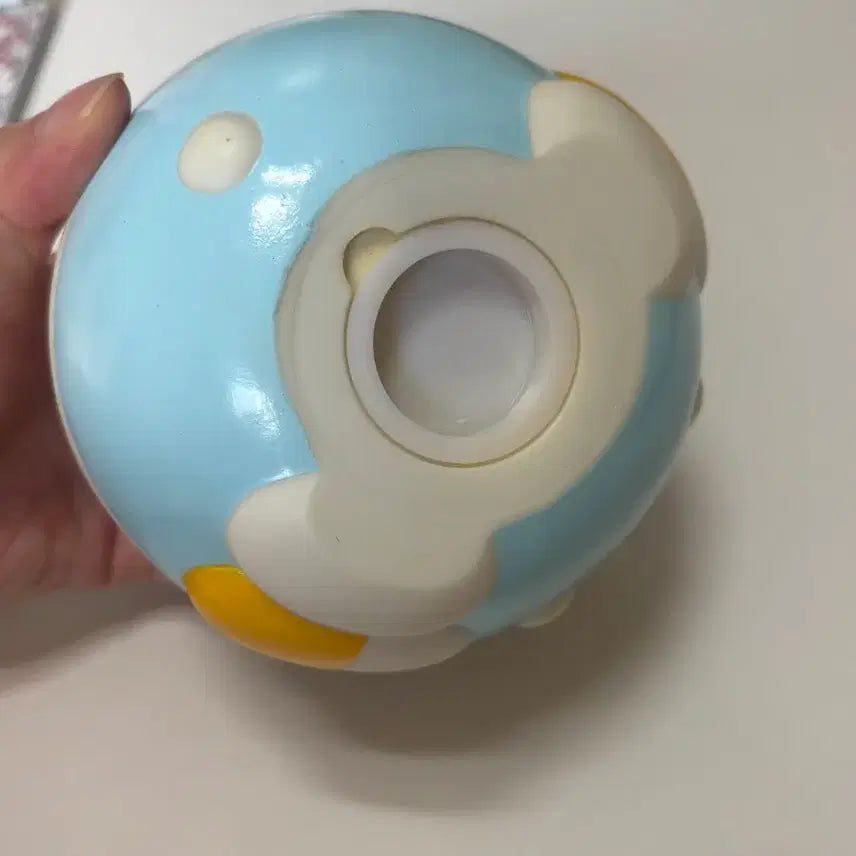[BUNJANG] Sanrio Hello Kitty Round Piggy Bank - Vintage Authentic / [고전 정품] 키티 원형 동그라미 저금통