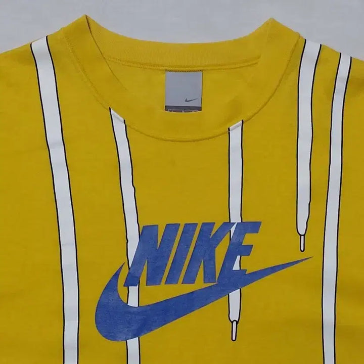 [BUNJANG] Nike Vintage Hoodie String Graphic T-shirt / [L] 빈티지 나이키 후디 스트링 그래픽 티셔츠
