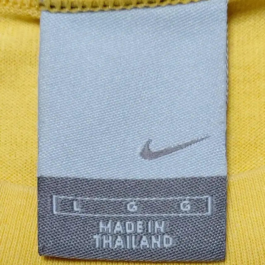 [BUNJANG] Nike Vintage Hoodie String Graphic T-shirt / [L] 빈티지 나이키 후디 스트링 그래픽 티셔츠