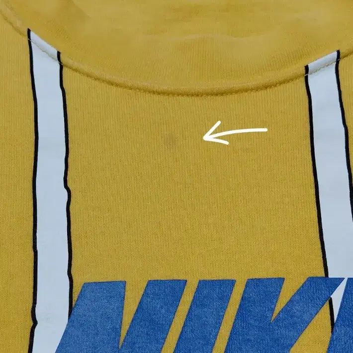 [BUNJANG] Nike Vintage Hoodie String Graphic T-shirt / [L] 빈티지 나이키 후디 스트링 그래픽 티셔츠