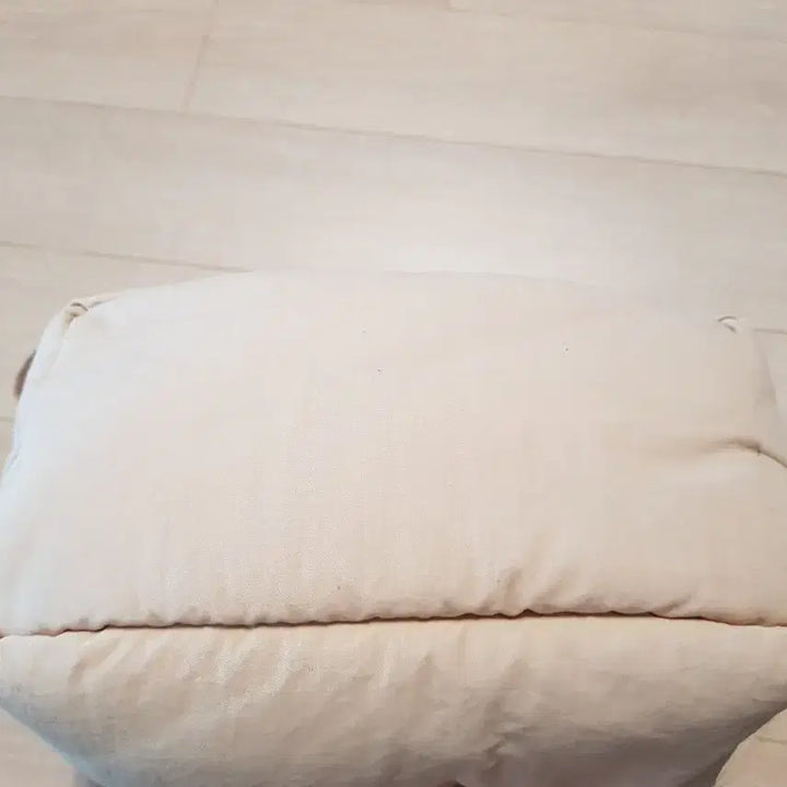 [BUNJANG] Beige Bucket Shoulder Bag / 베이지 복조리 숄더백
