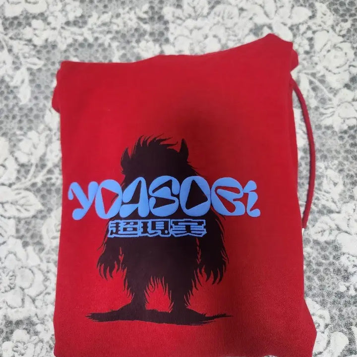 [SOLD OUT] 요아소비 초현실 후드티M + 스티커 세트