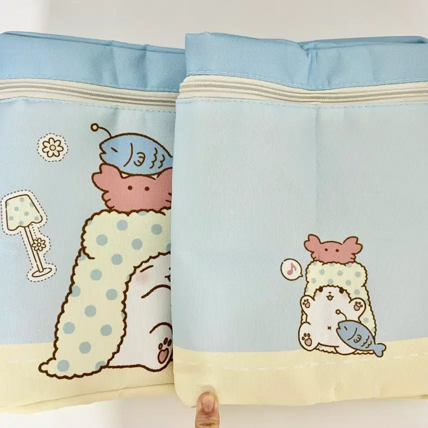 [BUNJANG] 산리오 딩구리데이즈 모프marumofubiyori지퍼 수납케이스 리빙박스 / 산리오 딩구리데이즈 모프marumofubiyori지퍼 수납케이스 리빙박스