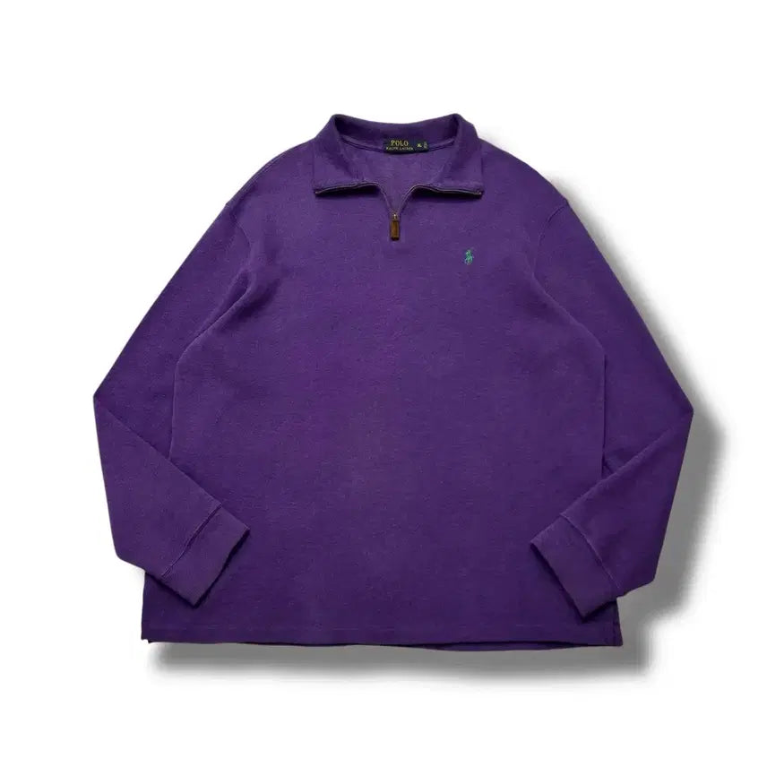 [BUNJANG] Polo Ralph Lauren Half-Zip Cotton Knit Sweater / Polo RalphLauren 폴로랄프로렌 하프집업 코튼 니트 신형