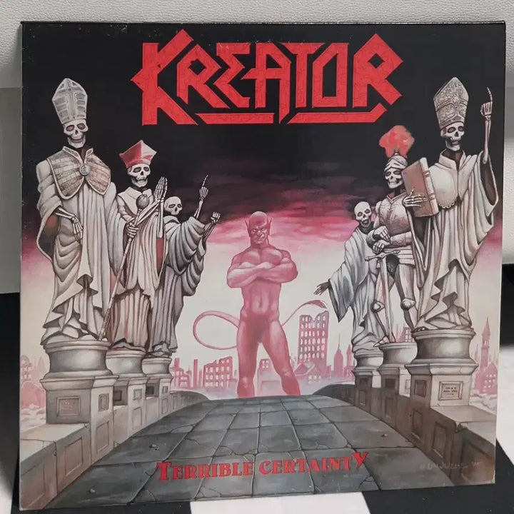 [BUNJANG] Kreator Terrible Certainty 3rd Album Korean License LP / Kreator lp