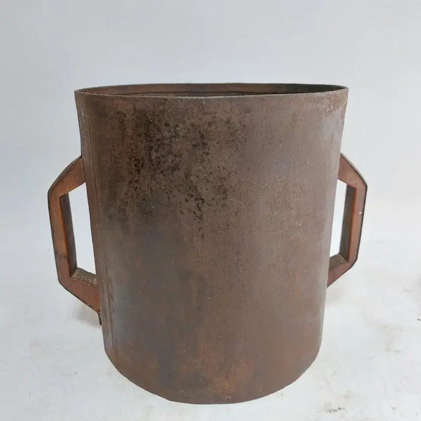 [BUNJANG] Antique Tin Maeltong - Vintage Measuring Container / 옛날 양철 말통 - 근대사. 소품용. 만물당