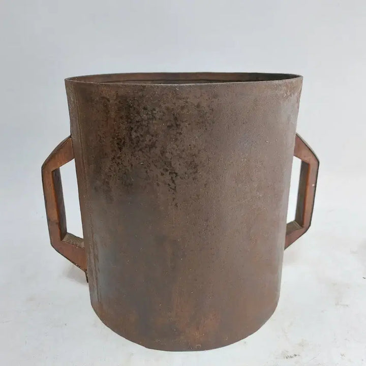 [BUNJANG] Antique Tin Maeltong - Vintage Measuring Container / 옛날 양철 말통 - 근대사. 소품용. 만물당