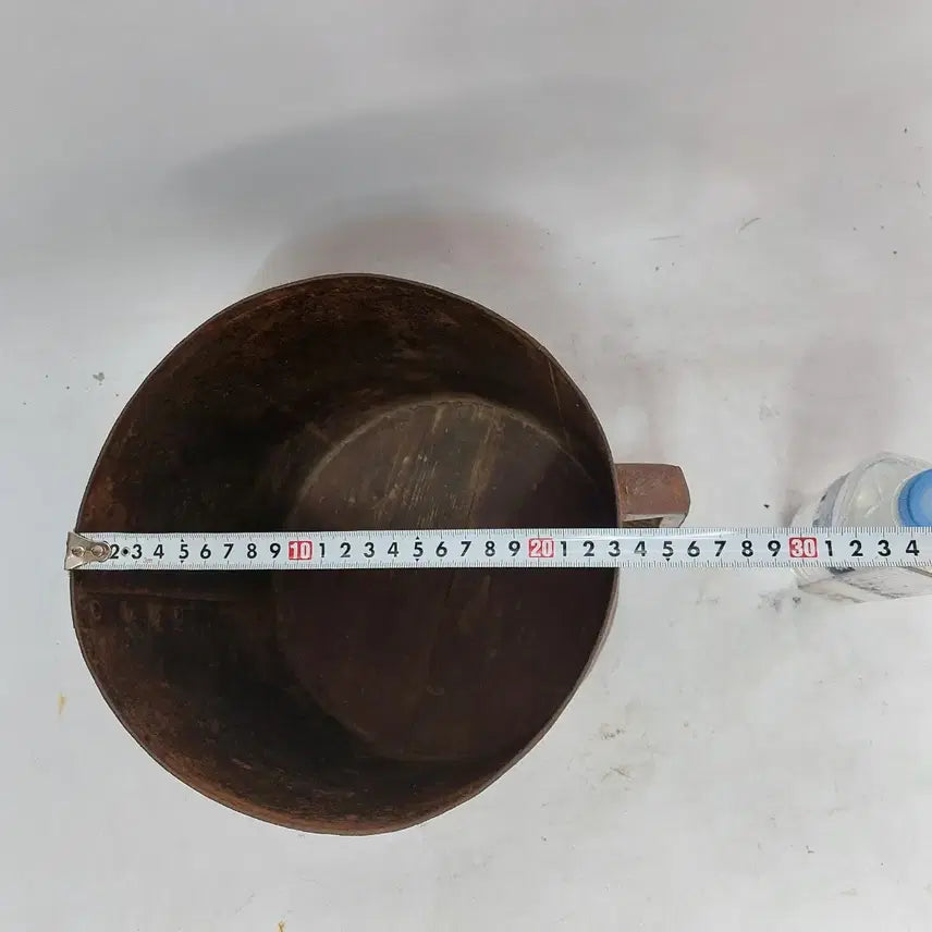 [BUNJANG] Antique Tin Maeltong - Vintage Measuring Container / 옛날 양철 말통 - 근대사. 소품용. 만물당