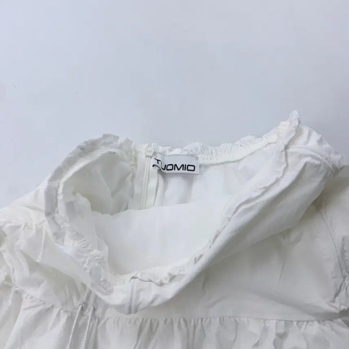 [BUNJANG] Tuomio Layered Chiffon Skirt White / 뚜오미오 레이어드 쉬폰 스커트 화이트