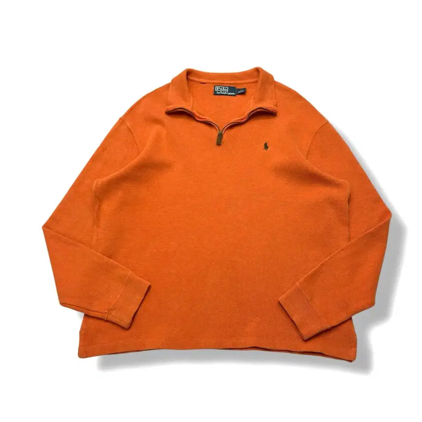 [BUNJANG] Polo Ralph Lauren Vintage Half-Zip Cotton Knit / Polo RalphLauren 폴로랄프로렌 빈티지 하프집업 코튼 니트