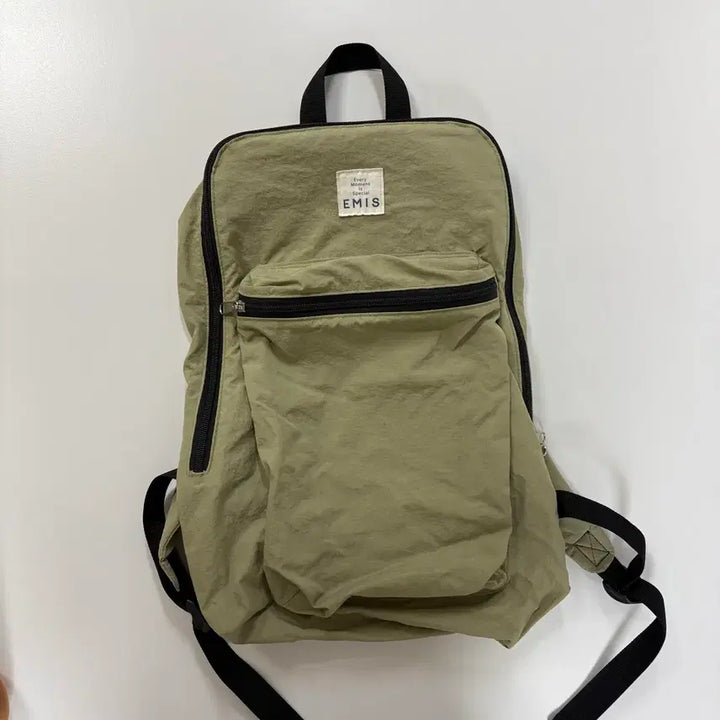 [BUNJANG] Emis Backpack Beige / 이미스 백팩 베이지