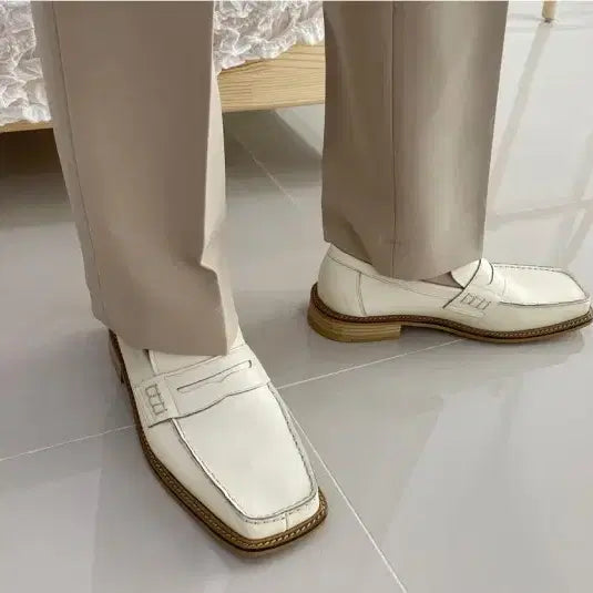 [BUNJANG] Y.S.H. Square Toe Penny Loafers 265 / Y.S.H. 스퀘어토 로퍼 / 페니로퍼 265