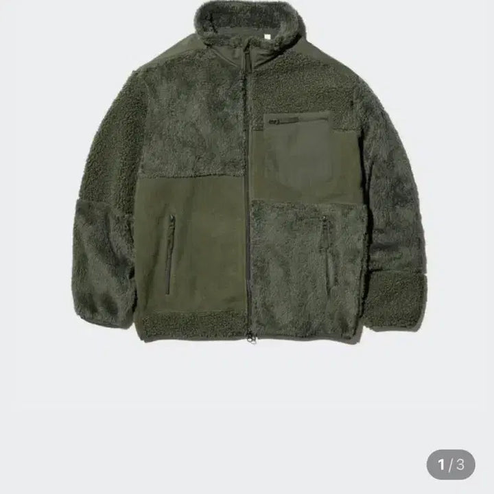 [BUNJANG] Uniqlo Engineered Garments Fleece Jacket / 유니클로 엔지니어드 가먼츠 후리스 블랙 새상품