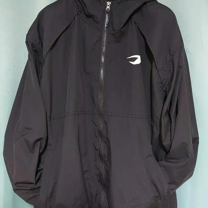 [BUNJANG] Deedrix Oversized Windbreaker Jacket / [드릭스] 새상품 바람막이 오버핏 블랙 L(100)