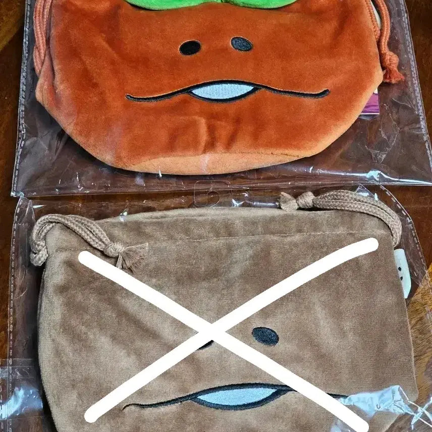 [BUNJANG] Nameko Lucky Pouch (Sealed) / 나메코 복주머니 파우치 미개봉 판매합니다.