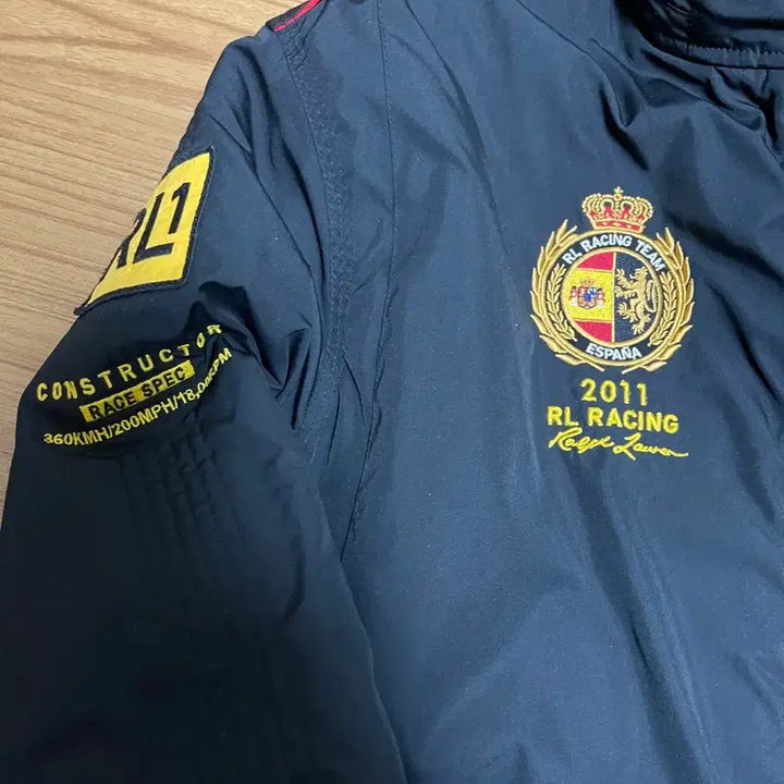 [BUNJANG] Polo Ralph Lauren España Team Racing Jacket Black / 폴로 랄프로렌 에스파냐 팀 레이싱 자켓 블랙