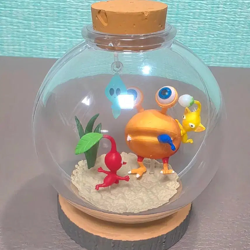 [BUNJANG] Pikmin Re-Ment Terrarium Chappy Figure / 피크민 리멘트 테라리움 차피