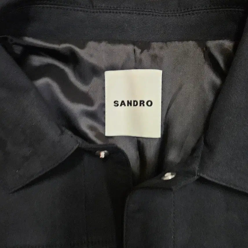 [BUNJANG] Sandro Suede Shirt Jacket / 산드로 스웨이드 셔츠 자켓