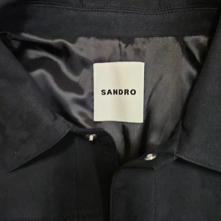 [BUNJANG] Sandro Suede Shirt Jacket / 산드로 스웨이드 셔츠 자켓