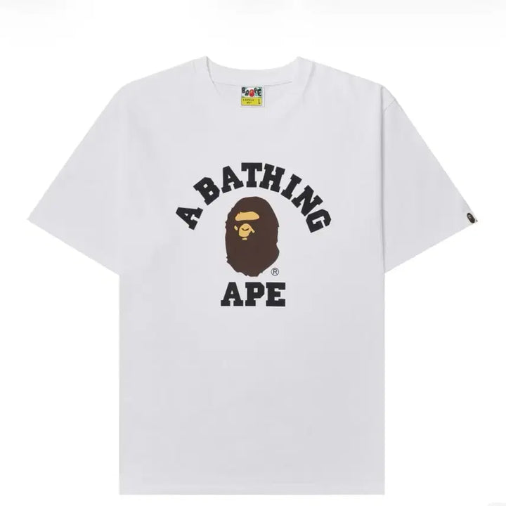 [BUNJANG] BAPE College/Harajuku Go Ape Short Sleeve T-shirt / 베이프 [컬리지,하라주쿠Go ape]  반팔