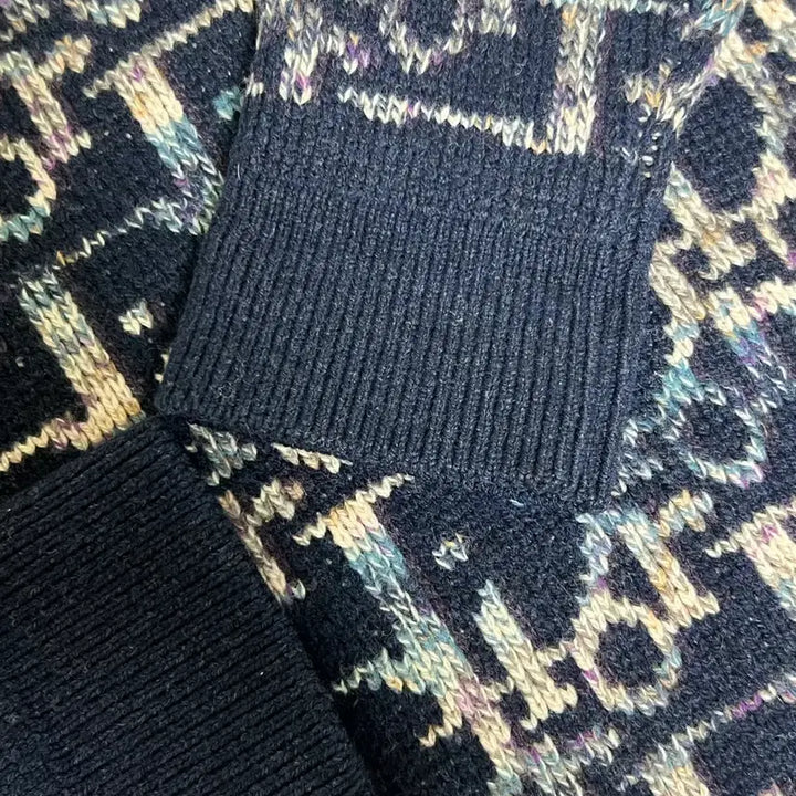 [BUNJANG] Dior Oblique Jacquard Knit M / [정품] 디올 오블리크 자카드 니트 M