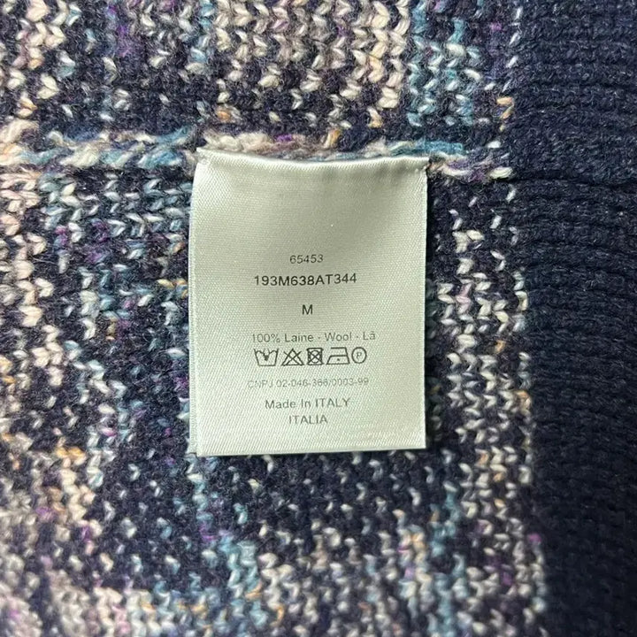 [BUNJANG] Dior Oblique Jacquard Knit M / [정품] 디올 오블리크 자카드 니트 M