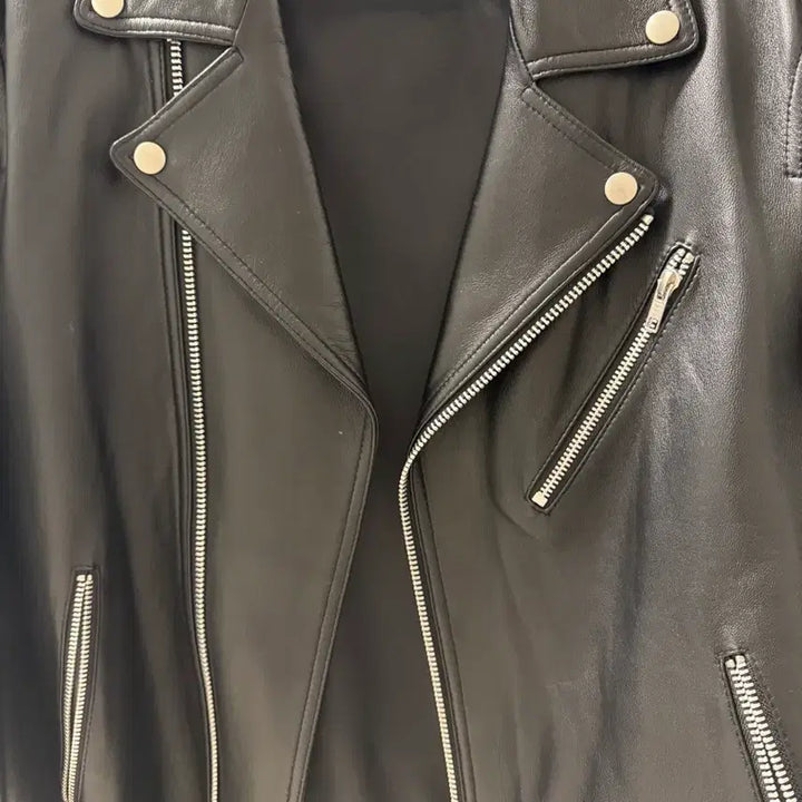 [BUNJANG] Dope Jason Cowhide Leather Jacket / 도프제이슨 카우하이드
