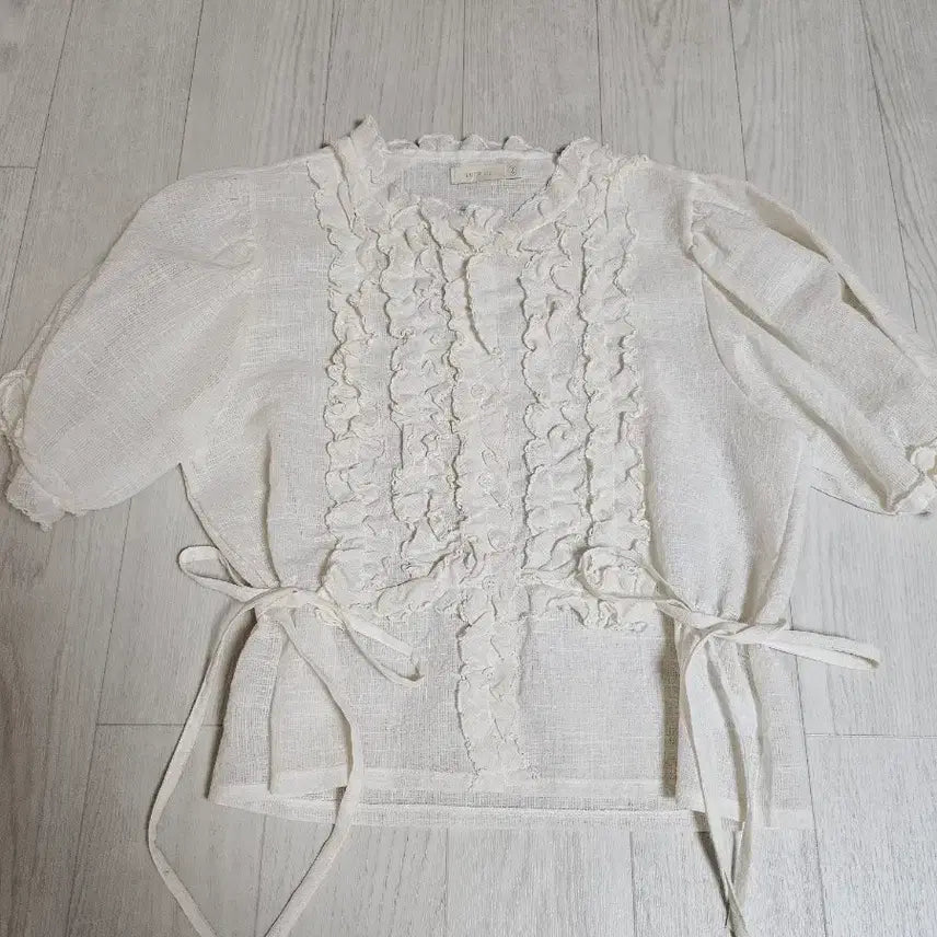 [BUNJANG] Lucirju Ivory Lace Blouse / [새상품] 루시르주 블라우스
