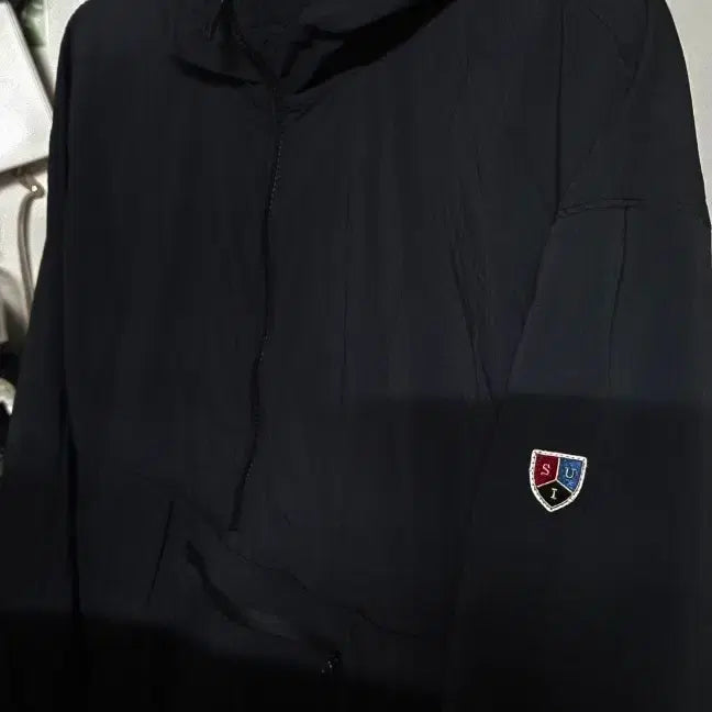 [BUNJANG] FIFA Black Anorak Windbreaker XL / FIFA(신상)검정 아노락 바람막이 XL