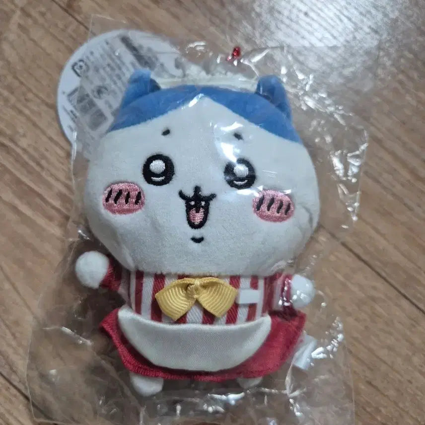 [BUNJANG] Chiikawa Hachiware Mascot Plush Keychain / 치이카와 레스토랑 하치와레 마스코트 인형키링 새상품 팝니다.할인
