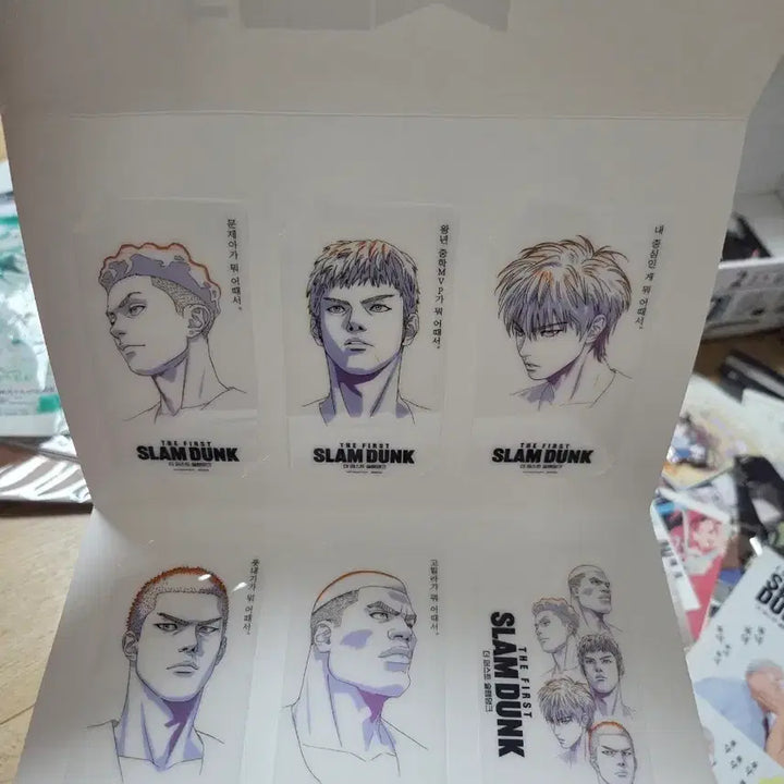 [SOLD OUT] 더 퍼스트 슬램덩크 캐릭터 카드 포카 특전+ 스티커 증정