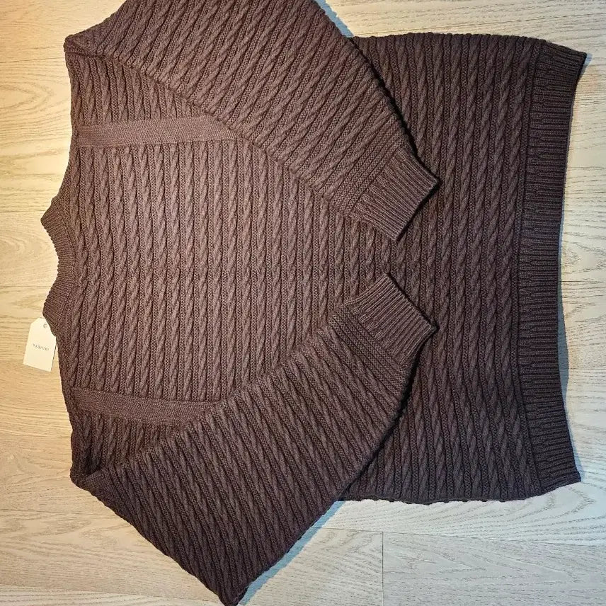[BUNJANG] Yashiki Knit Brown Sweater / 야시키 니트 2size Brown