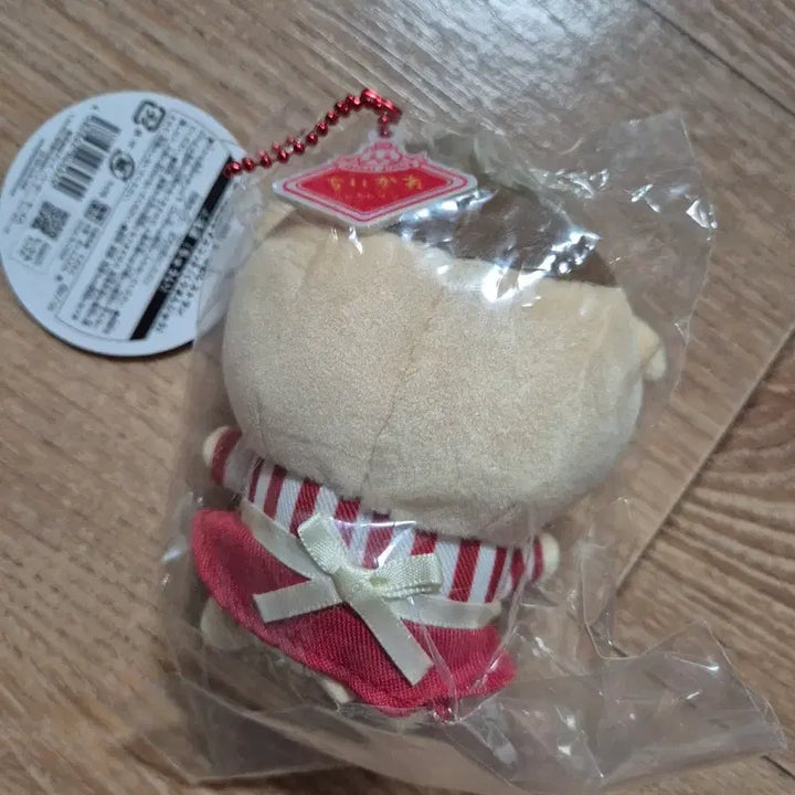 [BUNJANG] Chiikawa Restaurant Kurimanju Mascot Doll Keychain / 치이카와 레스토랑 쿠리만주 마스코트 인형키링 새상품 팝니다.