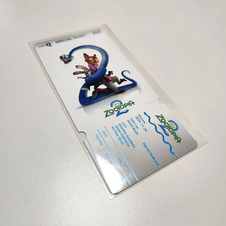 [BUNJANG] Zootopia 2 CineQ Ticket / 주토피아2 씨네큐 티켓 판매합니다.