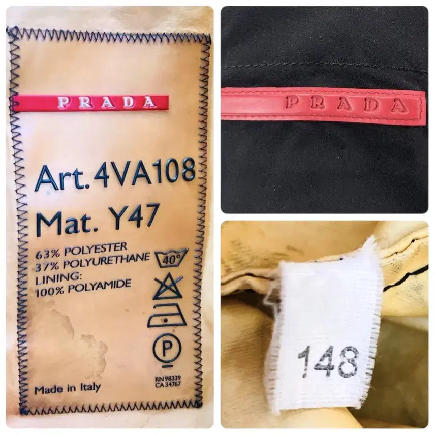 [BUNJANG] Prada Sport Nylon Tote Bag Black / 프라다 스포츠 나일론 토트백 블랙