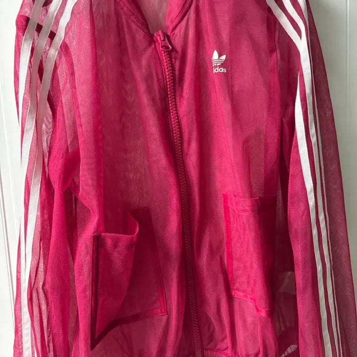 [BUNJANG] Adidas See-Through Track Top / 아디다스 시스루 트랙탑