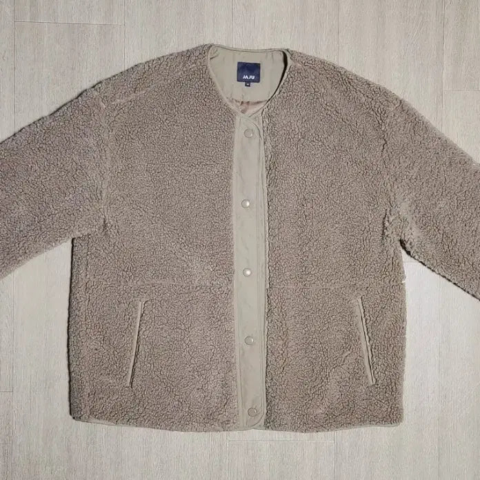 [BUNJANG] Fuzzy Fleece Jacket / 자주 뽀글이 플리스자켓