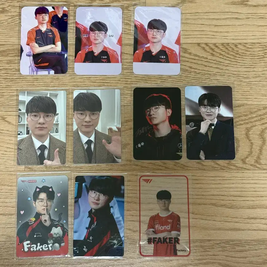 [BUNJANG] T1 Faker Photocard Bundle Set / 티원 페이커 포카 일괄 판매합니다 t1 faker
