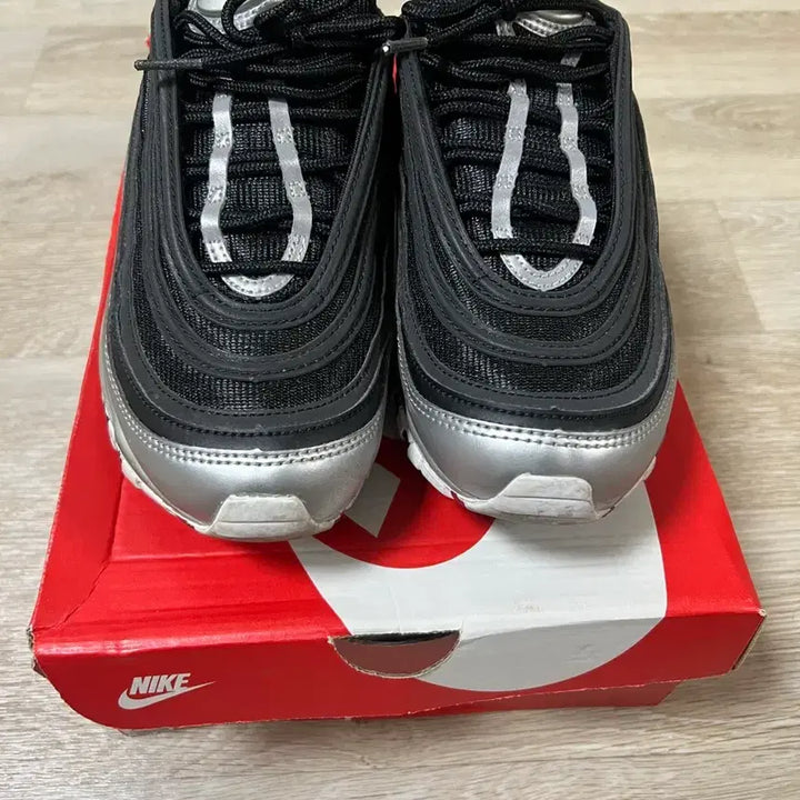[BUNJANG] Nike Air Max 97 Black/Silver Sneakers / 나이키 에어맥스 97 블랙/실버