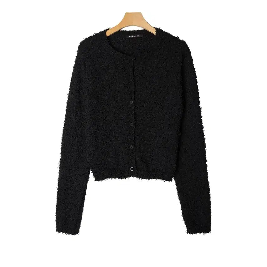 [BUNJANG] MILLIONCOR Velia Soft Boucle Cardigan / MILLIONCOR 밀리언코르 벨리아 소프트 부클 가디건