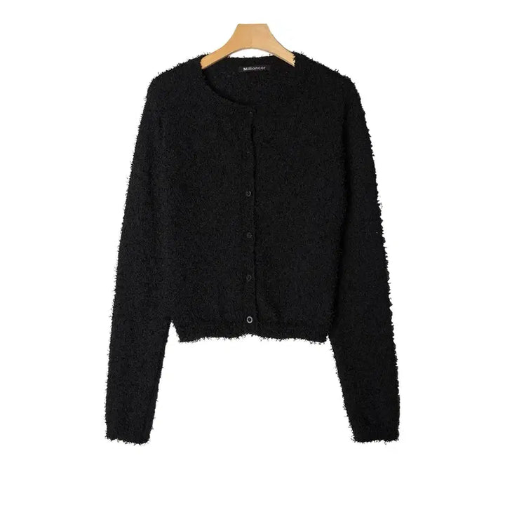 [BUNJANG] MILLIONCOR Velia Soft Boucle Cardigan / MILLIONCOR 밀리언코르 벨리아 소프트 부클 가디건