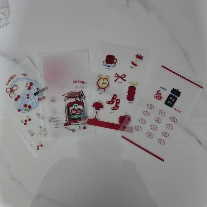 [BUNJANG] Diarium 6-Ring Binder and Cash Life Planner Bundle / 디아리움6공 바인더 + 현금생활 현생속지 6종 일괄판매